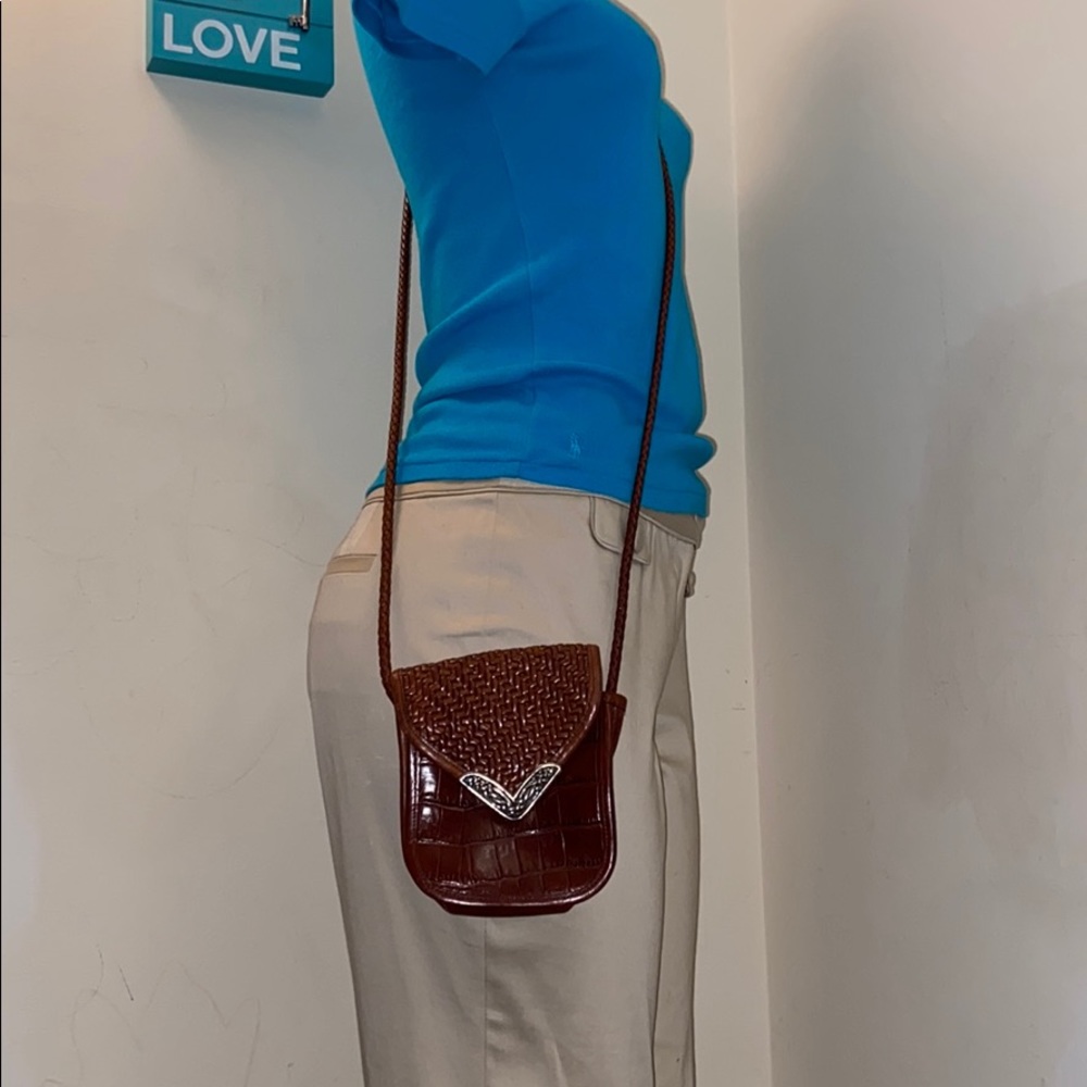 Vintage authentic Brighton leather Crossbody